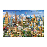 Puzzle 1000 piezas Símbolos de Europa Miniature Educa 