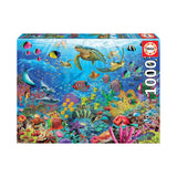 Puzzle 1000 piezas Tortugas en el Paraíso Educa