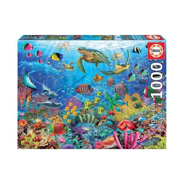 Puzzle 1000 piezas Tortugas en el Paraíso Educa