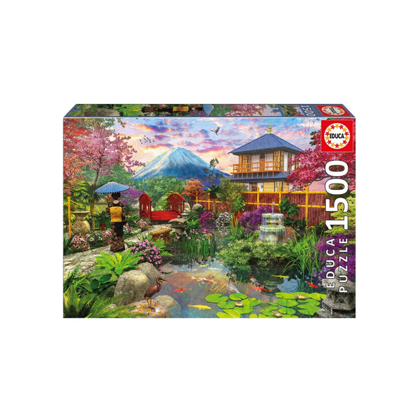 Puzzle 1500 Piezas Jardín Japonés Educa 