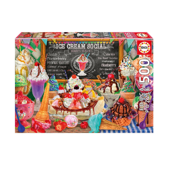 Puzzle 500 Piezas Heladería Educa