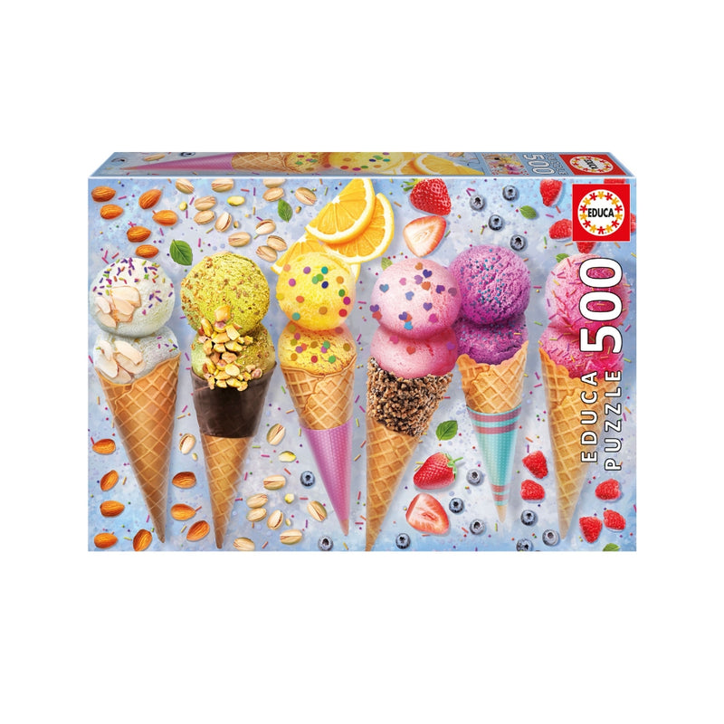 Puzzle 500 Piezas Helados Educa