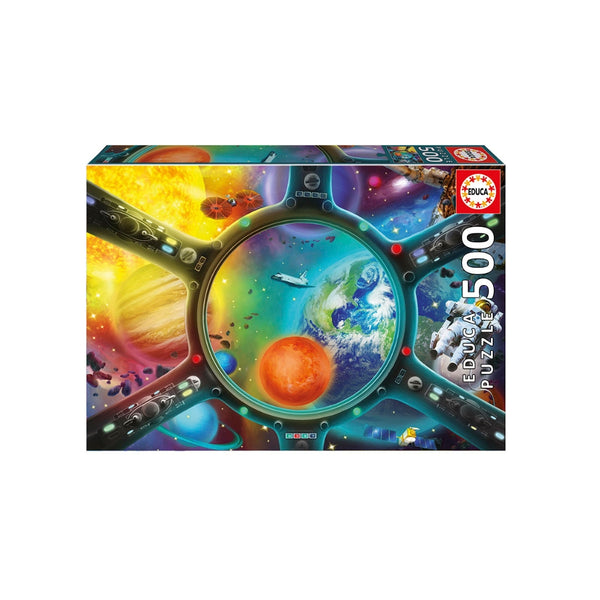 Puzzle 500 Piezas Paseo Espacial Educa