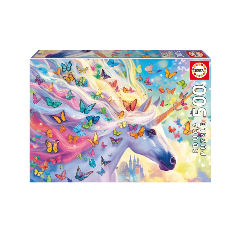 Puzzle 500 Piezas Unicornio Arcoíris Educa
