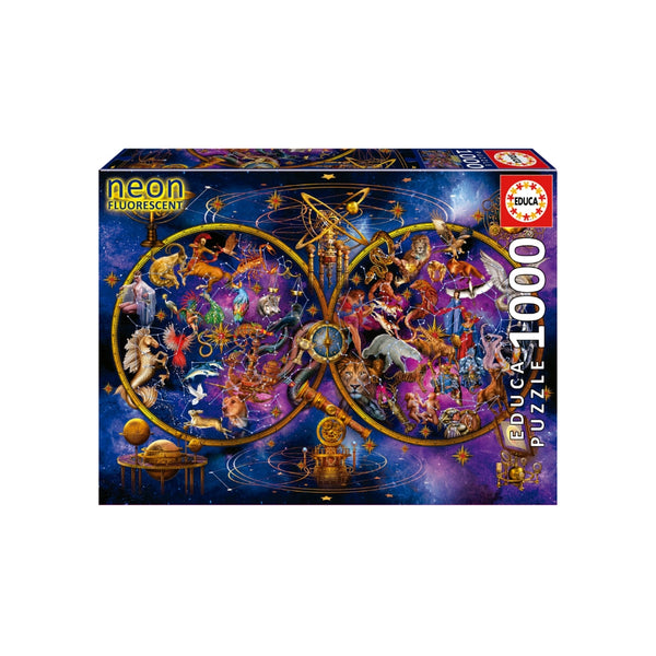 Puzzle 1000 Piezas Constelaciones Neon Educa