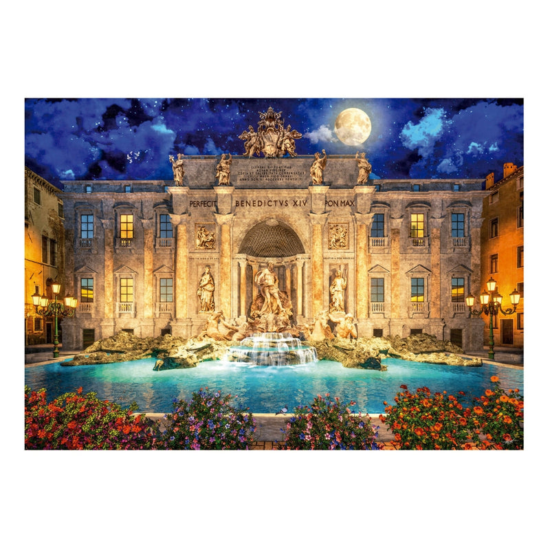 Puzzle Educa 1000 Piezas Fontana di Trevi, Roma