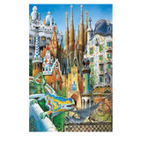 Puzzle 1000 Piezas Gaudí Collage Miniature Educa