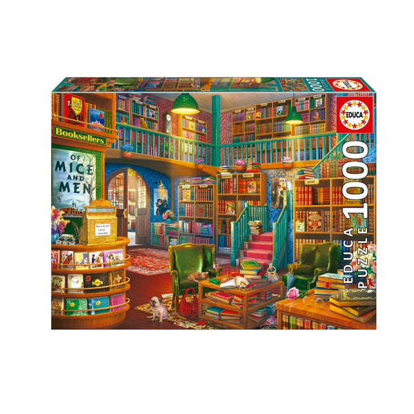 Puzzle Educa 1000 piezas Librería