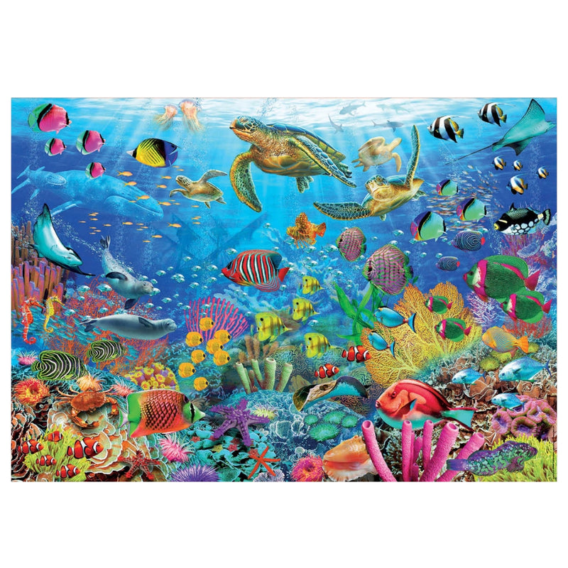 Puzzle Educa 1000 piezas Tortugas en el Paraíso