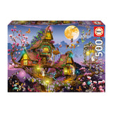 puzzle 500 piezas casa de las hadas educa