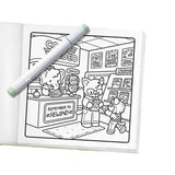 libro para colorear adultos cozy books