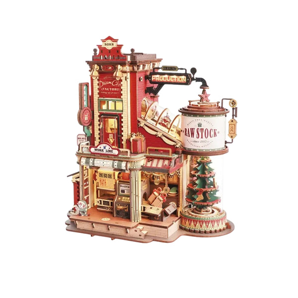 Maqueta Miniatura 3D Fábrica de Regalos Robotime Rolife