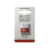 acuarela profesional winsor & newton media pastilla rojo indio