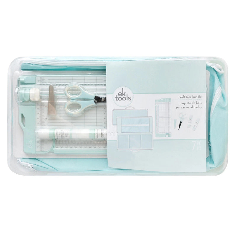 Set de manualidades creativas cizalla + estuche + tijeras y pegamento we r makers