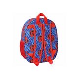 mochila escolar infantil azul y roja vengadores marvel