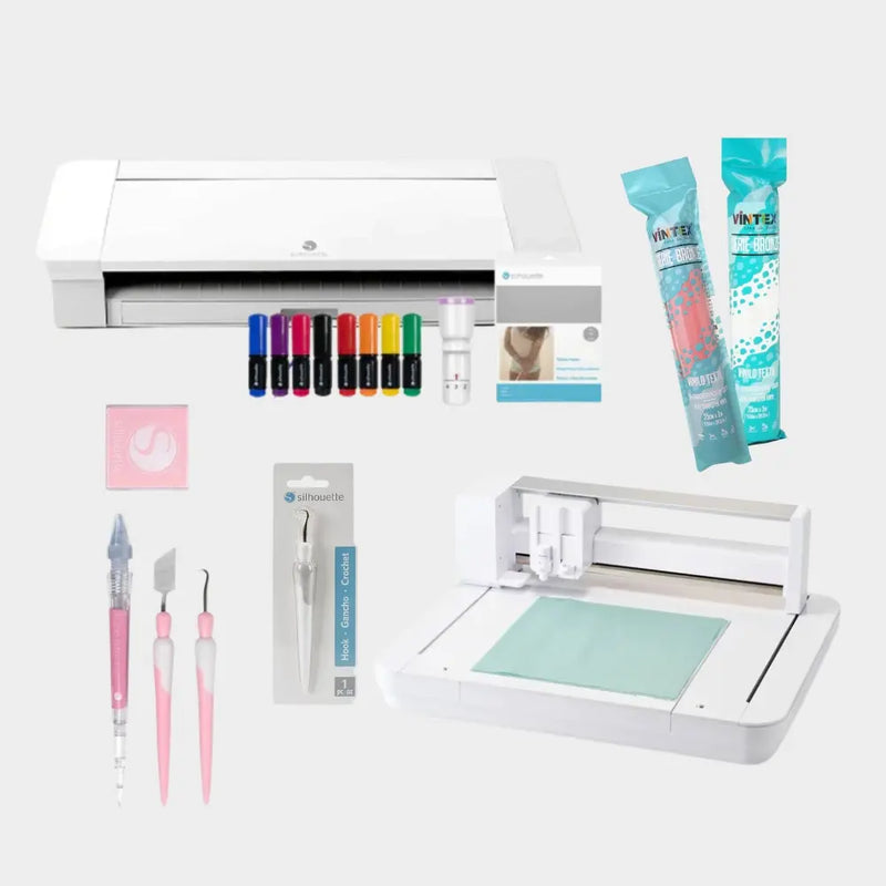 Marca Silhouette en Milbby, plotters de corte y kits de materiales para personalizar todos tus proyectos