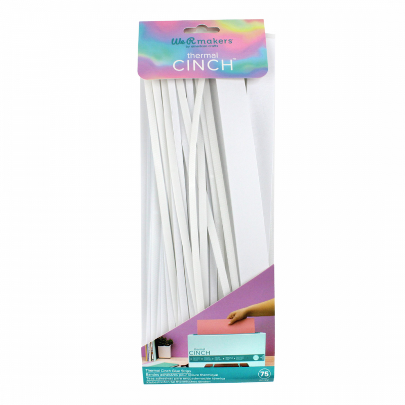 tiras adhesivas  para cinch termica 75 unidades
