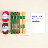 Kit Amigurumi Tiesto con Flores DMC