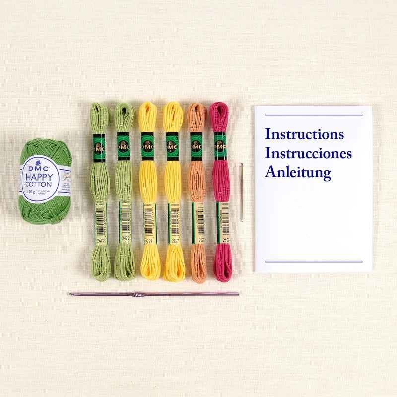 Kit Amigurumi Ramo de Flores DMC