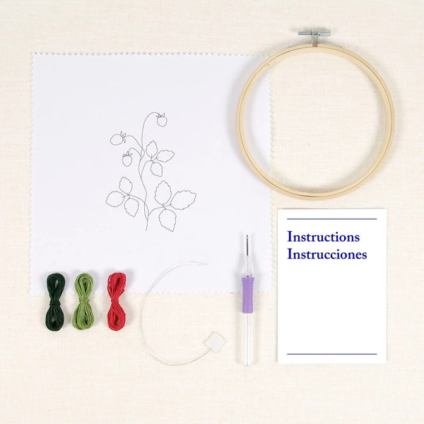 Kit Iniciación Punch Needle Fina DMC