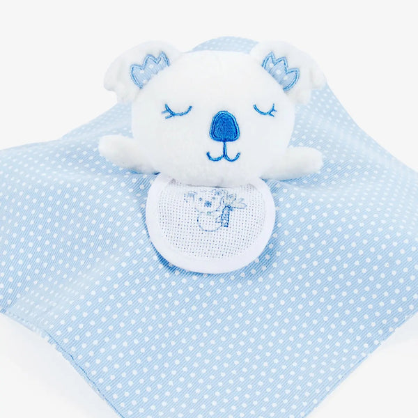 dou dou personalizable bebe koala azul DMC