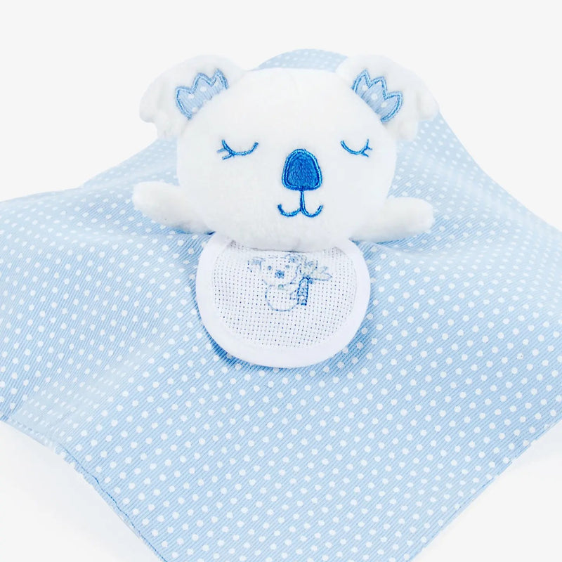 dou dou personalizable bebe koala azul DMC