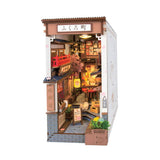 book nook sakura wine alley robotime