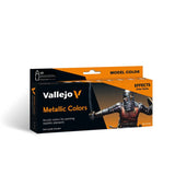 vallejo metallic color pintura acrilica 18 ml modelismo maquetas y miniaturas