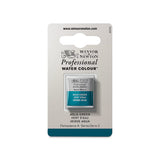 acuarela profesional winsor & newton media pastilla verde agua