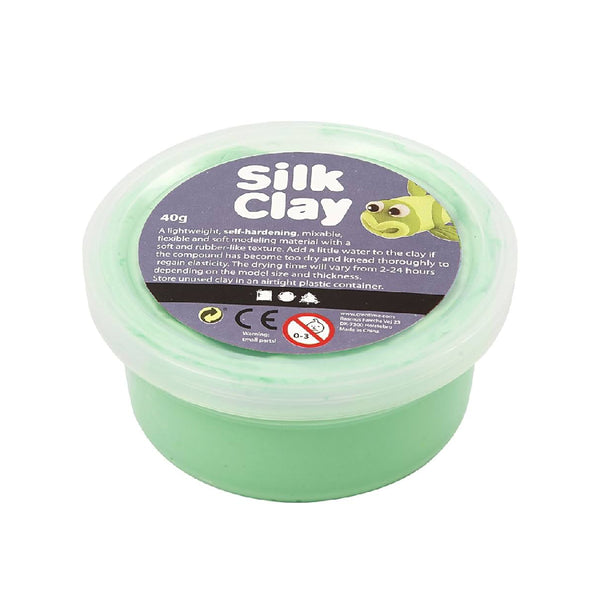 Pasta Silk Clay 40Gr Light Green Verde