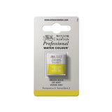 acuarela profesional winsor & newton media pastilla verde oro