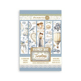 Bloco de notas Washi Pad 8 folhas A5 Timeless Stamperia