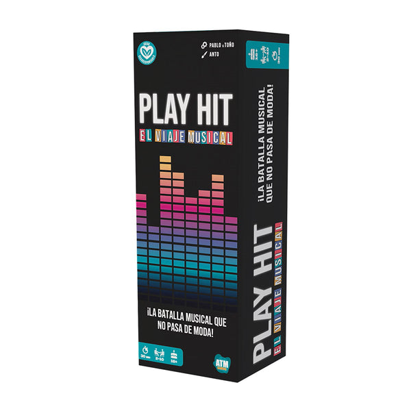 juego de mesa PLAY HIT viaje musical