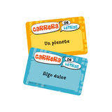 juego carrera de etras de la marca lúdilo