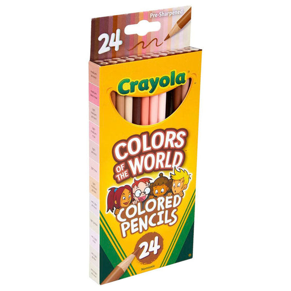 Set 24 Lápices Colours of the World Crayola