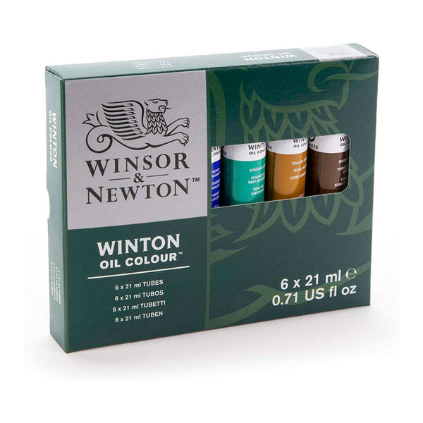 Set 6 Tubos Óleo Winton 21ml Winsor & Newton (1)