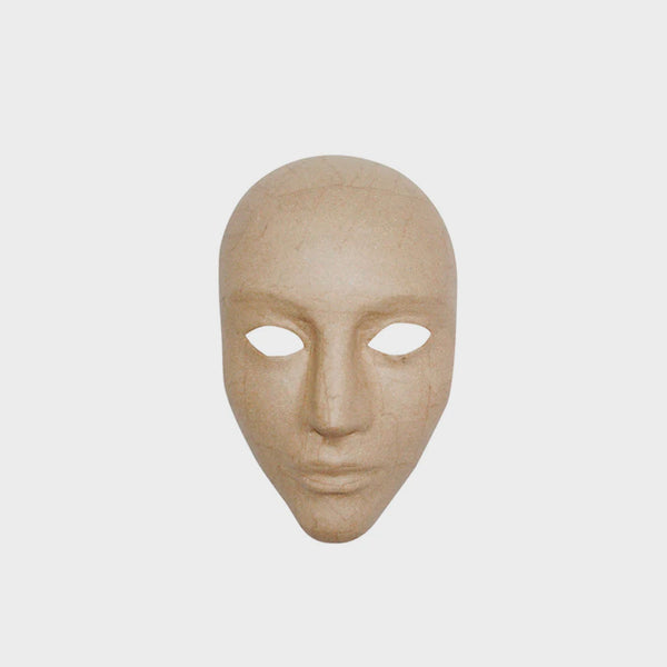 Máscara de Carnaval para Decorar de Cartón Décopatch