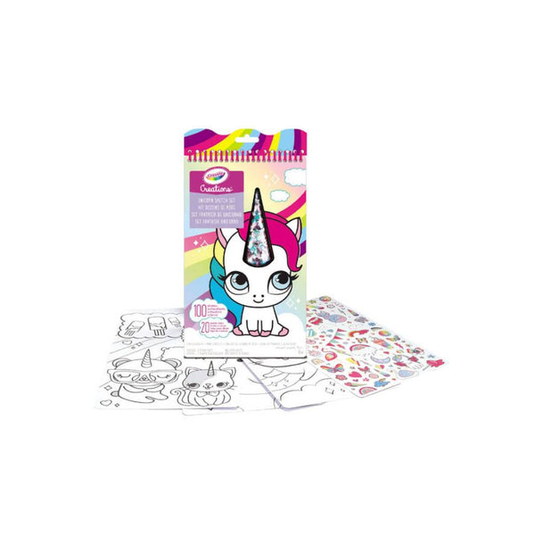 Set Creations Álbum Fantasía Unicornio Crayola