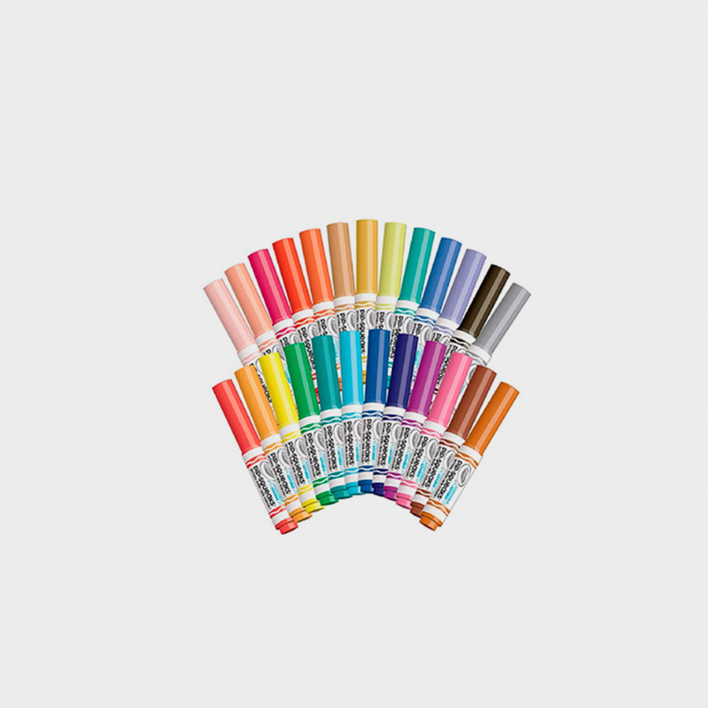 Maletín CRAYOLA De 65 Rotuladores Lavables – Punta Maxi Y Fina | Creatividad Sin Límites Para Niños Y Adultos