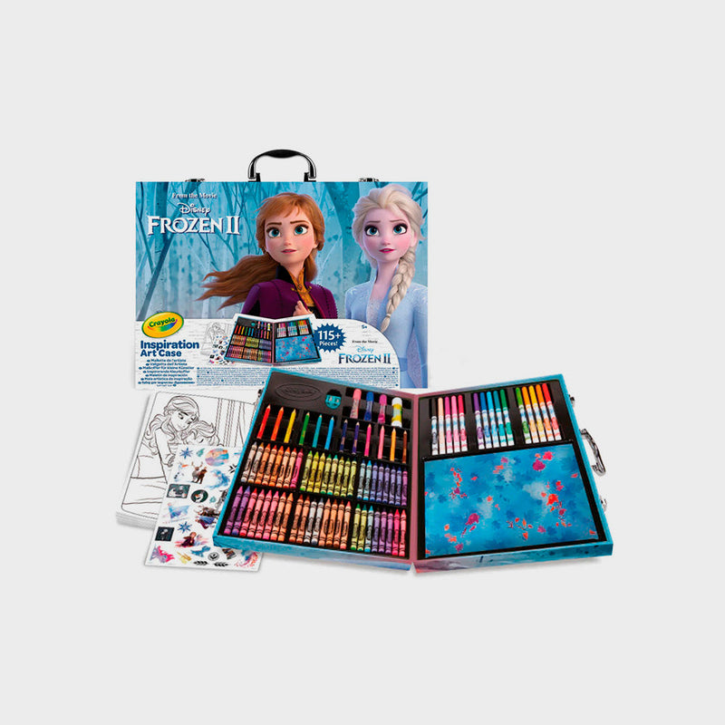 Maletín del Artista para Colorear y Dibujar Frozen II Crayola (2)