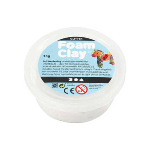 Pasta de Modelar Blanco Foam Clay 35 gr