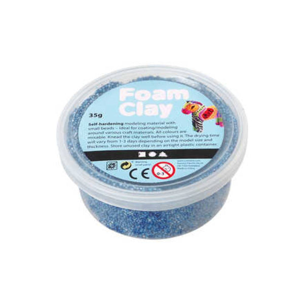 Pasta de Modelar Azul Foam Clay 35 gr