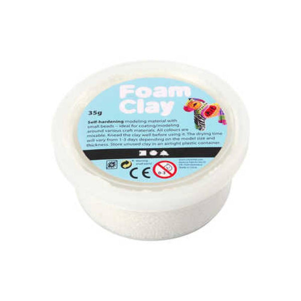 Pasta de Modelar Blanco Foam Clay 35 gr