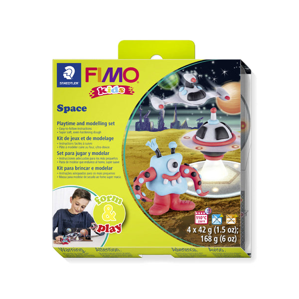 Kit Form & Play Monster Espacio Fimo Kids