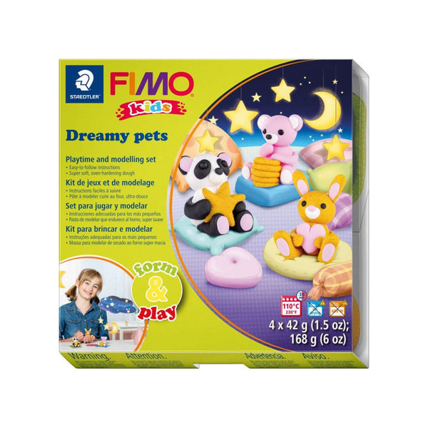 Kit Form & Play Monster Peluches Fimo Kids