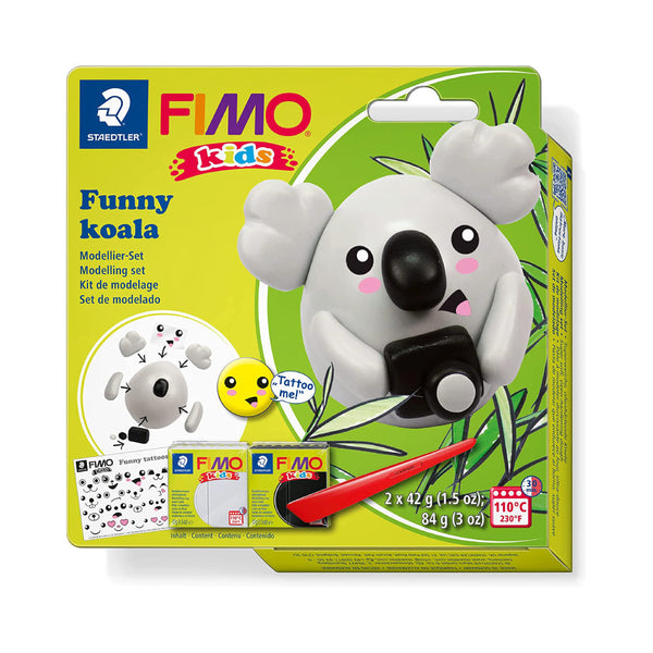 Kit Pasta de Modelar Funny Koala Fimo Kids