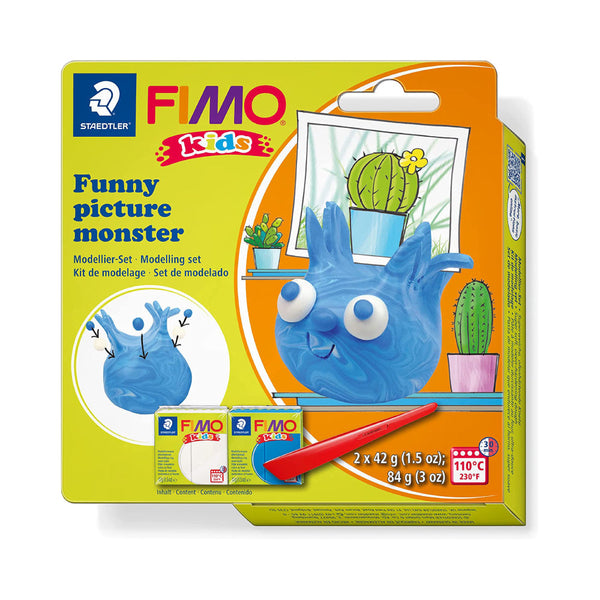 Kit Pasta de Modelar Funny Picture Monster Fimo Kids