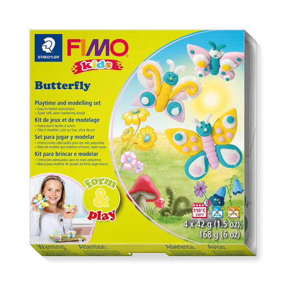 Kit Form & Play Mariposas Fimo Kids