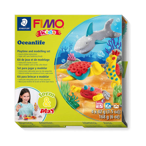 Kit Form & Play Monster Sea World Fimo Kids