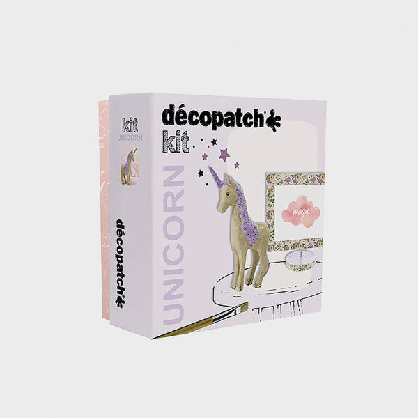 Kit Décopatch Unicornio Avenue Mandarine